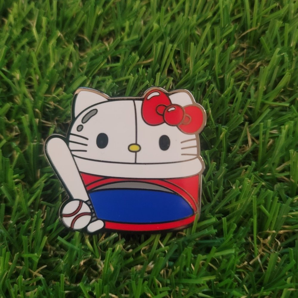 Loungefly x Hello Sanrio Characters (Open) Blind Box HELLO KITTY Enamel Pin